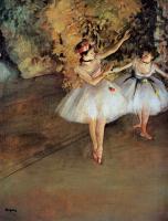 Degas, Edgar - Two Dancers on Stage